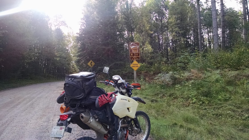 Illustration for article titled Don’t Be Late! 2 Singles and a Twin KTM Ride the TWAT Day 4